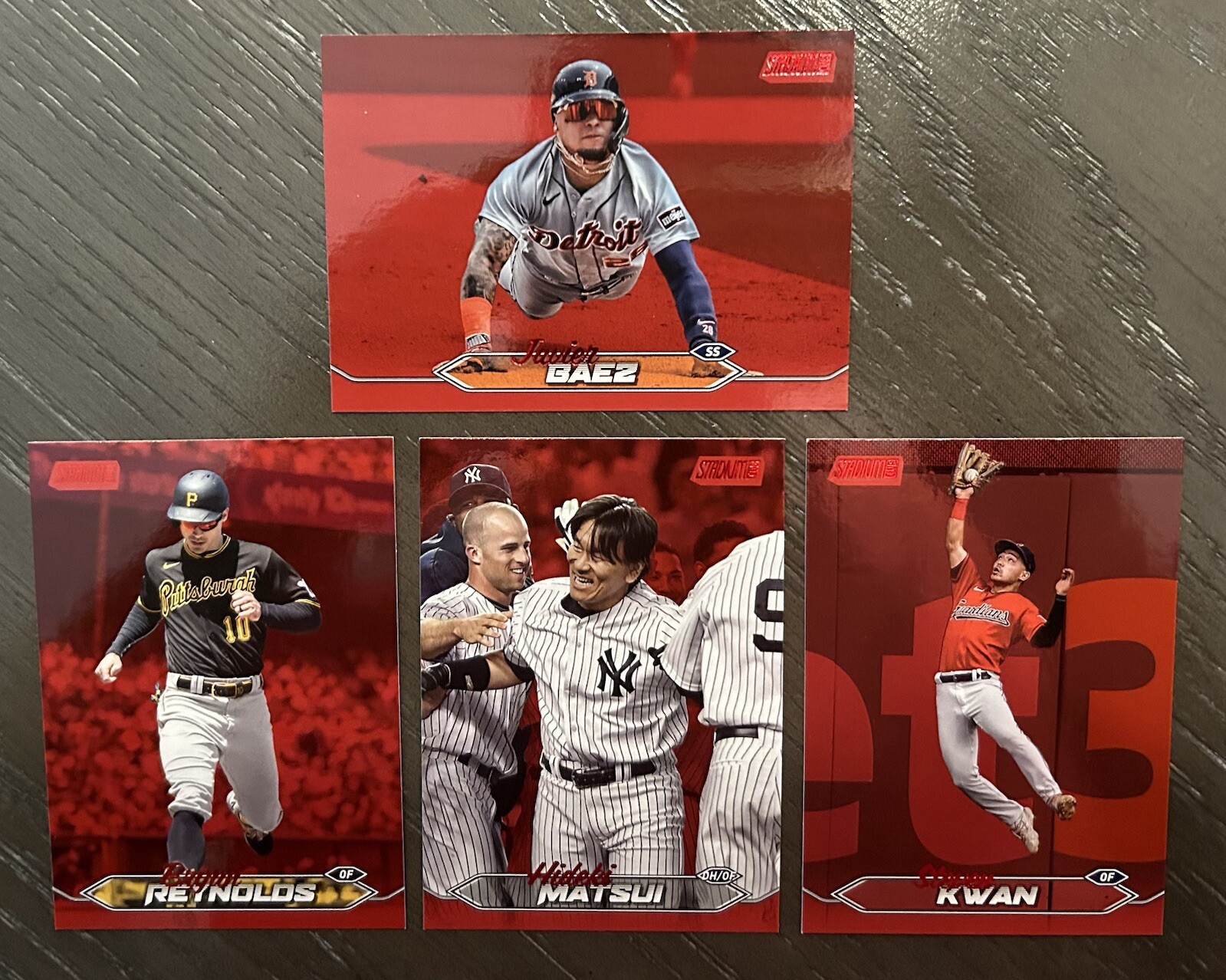 2024 Topps Stadium Club - Red Foil (4 Card Lot)🚨