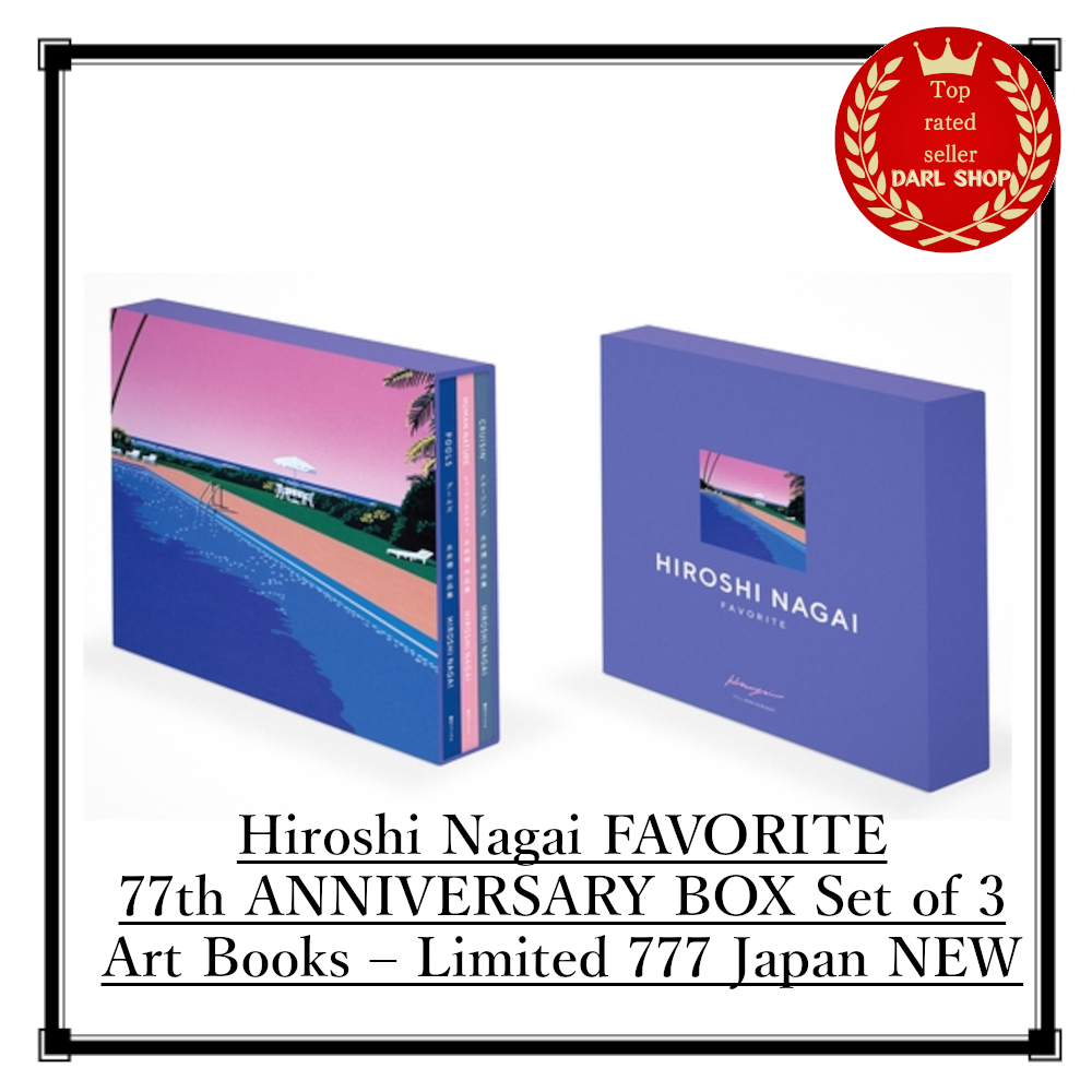 Hiroshi Nagai FAVORITE 77th ANNIVERSARY BOX Set of 3 Art