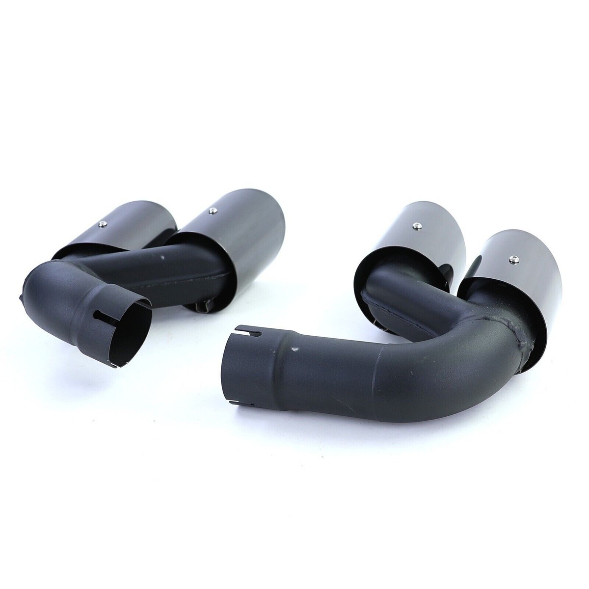 BMW X5 G05 X6 G06 X7 G07 40i Gloss Black Exhaust Tail Pipe Trims Tips