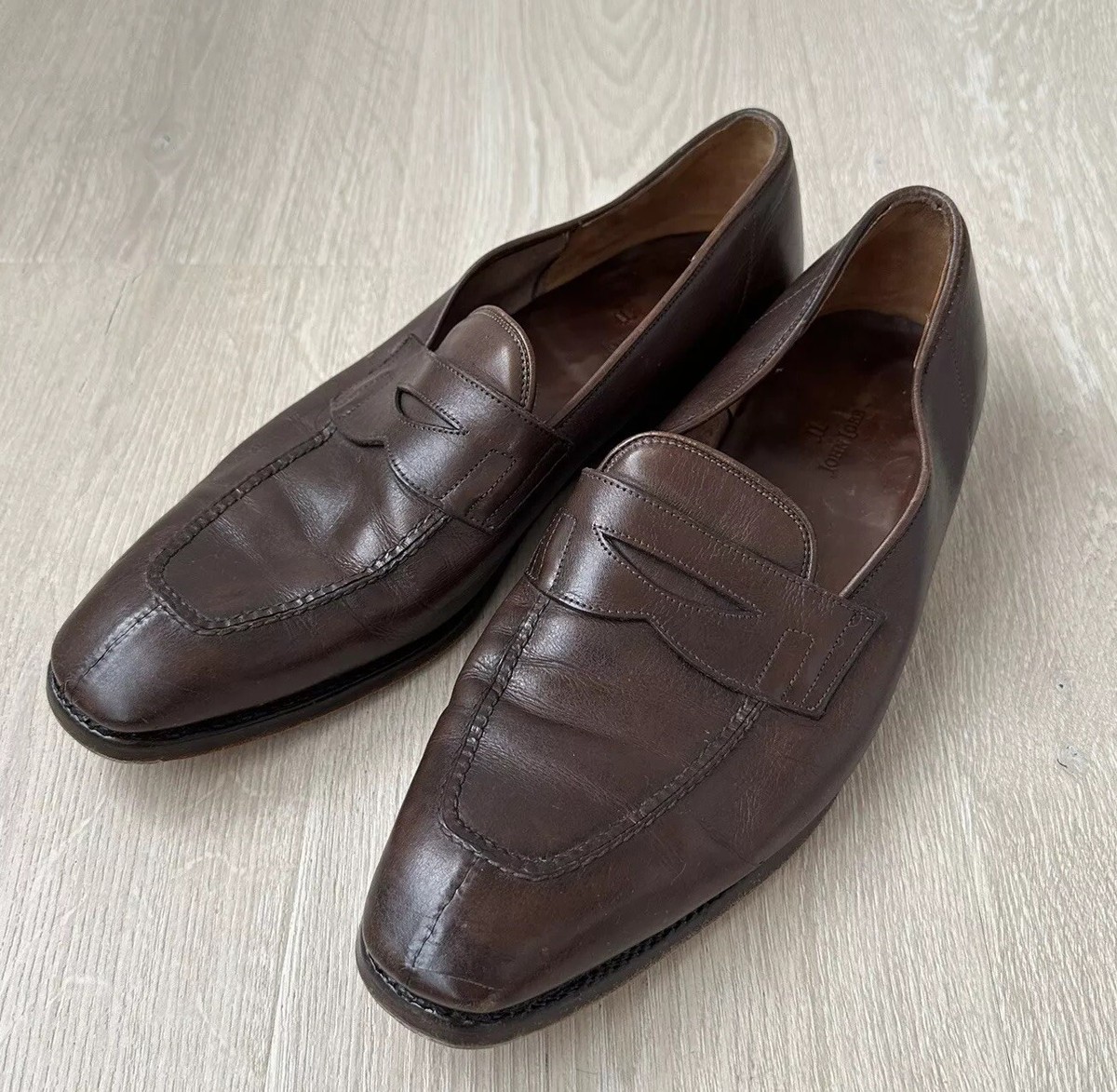 JOHN LOBB ASHLEY アシュレイ コインローファー サイズ7 ドンドン見直し】良品○JOHN LOBB ジョンロブ ASHLEY/アシュレイ