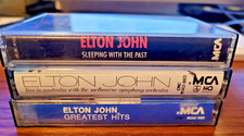 Lot 3 Elton John Cassettes Tapes Greatest Hits Live Australia Tested Working