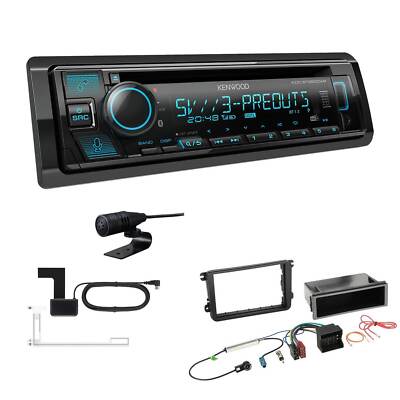 Kenwood CD-Receiver Autoradio DAB+ Bluetooth für Volkswagen VW Jetta ab 2006