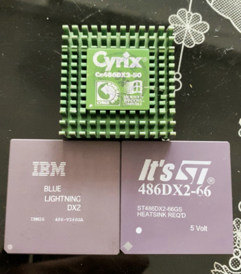 Cyrix Cx486DX2-50 IBM 486-V266GA ST 486DX2-66 (bulk sale) high value collection