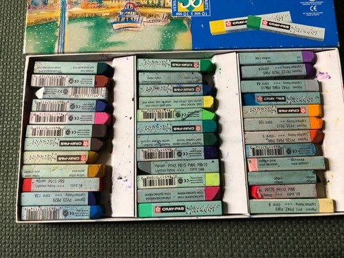 Cray-Pas Specialist Artist Oil Pastels Lot of 2--36 colors -USED & 25 color-NEW - Picture 2 of 5
