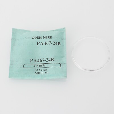 G-S Acrylic Watch Crystal PA467-24B For MIDO 20 - 32.25mm Watchmaker (PA1D8)
