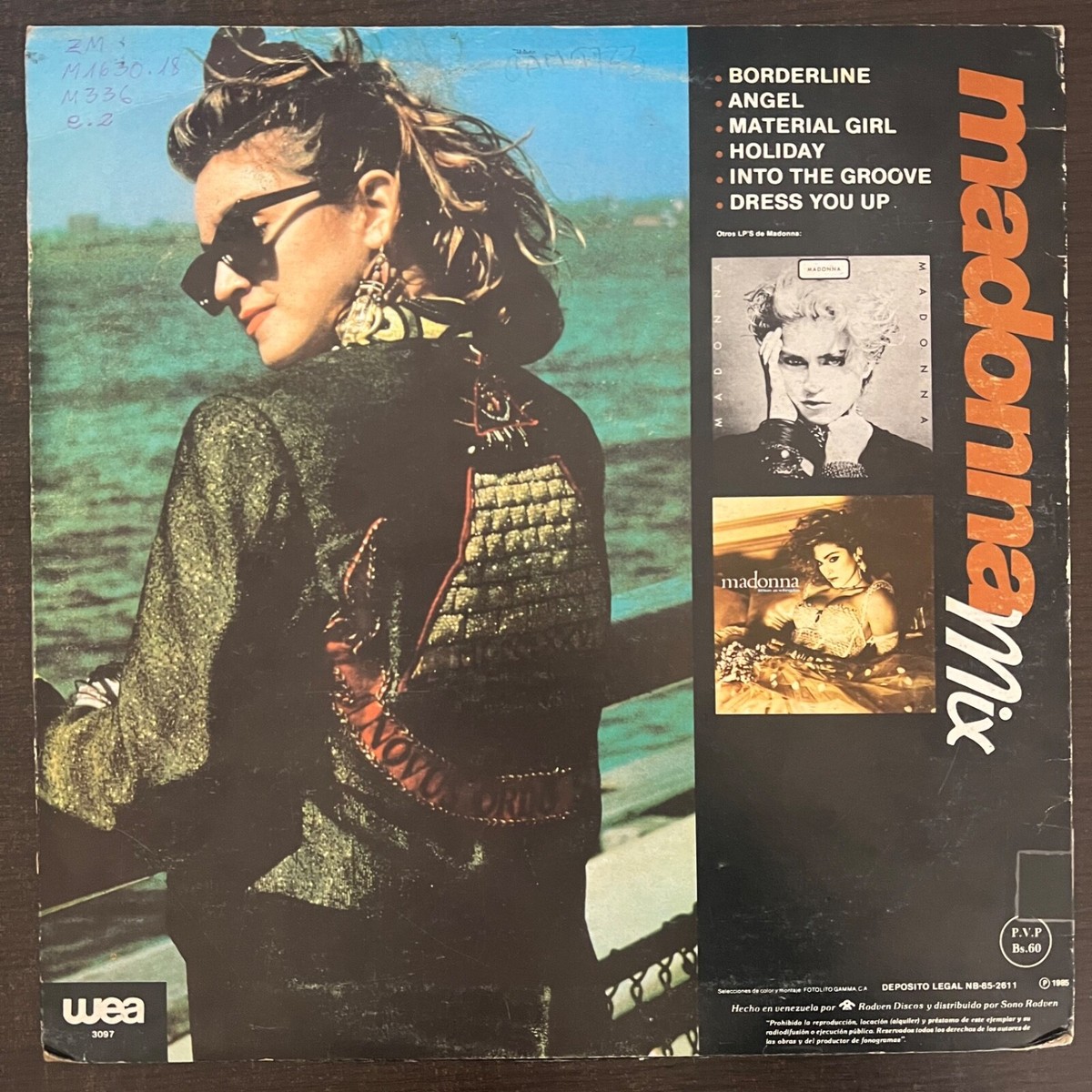 Madonna - Madonna Mix RARE LP VENEZUELA PRESS 1985 para