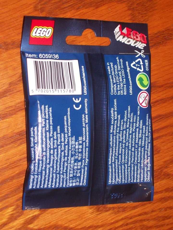 LEGO MINIFIGURES MOVIE SERIES 1 (71004) ~ SEALED PACK - 2014 ~ CHOOSE YOUR OWN - Image 3 of 4