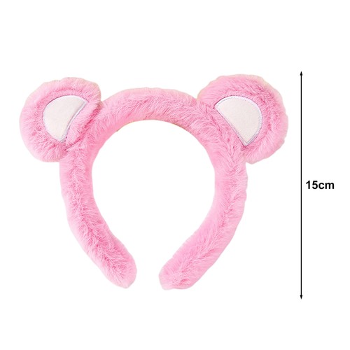 Bear Ear Costume Party Headband Bear Ears Headband for Halloween Christmas - Picture 5 of 9