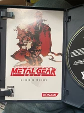 MetaGear Solid Konami Play Station.