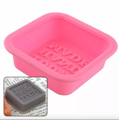 NEW  100% Hand Made Silicone Soap Ice Baking Treat Mold Making     US Seller 
