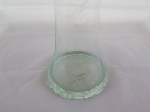 Pot En Verre À Mouchoir Vintage Moitié '900 Moderne Napkin Glass Vase R53 - Photo 4 sur 6