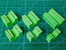 Male-Female Phoenix Style 5.08mm Pluggable Screw Terminal Block, Connector, M-F
