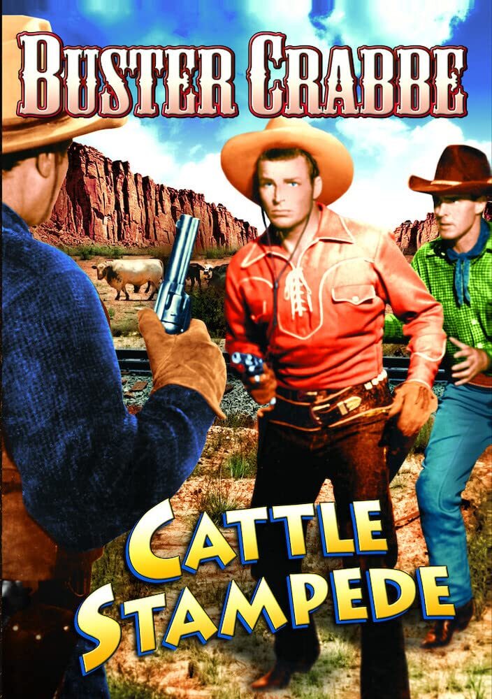 Cattle Stampede (DVD) Al St. John Buster Crabbe Glenn Strange