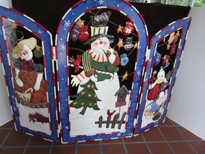 Grandeur Noel Metal Fireplace Screen Collector Edition 36 X 48 5