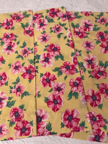 Ralph Lauren Chelsea Yellow Pink Green Purple Floral Standard Pillowcases (3) - Picture 6 of 15