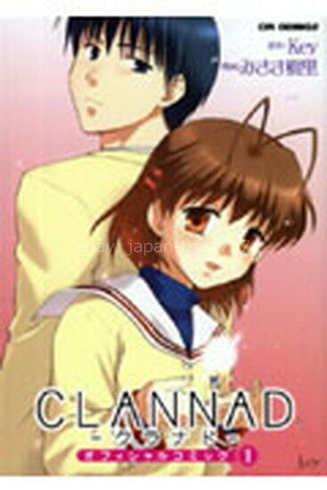 CLANNAD Official Comic Vol.1~8 + Anthology Japanese Complete USED LOT Manga  Book