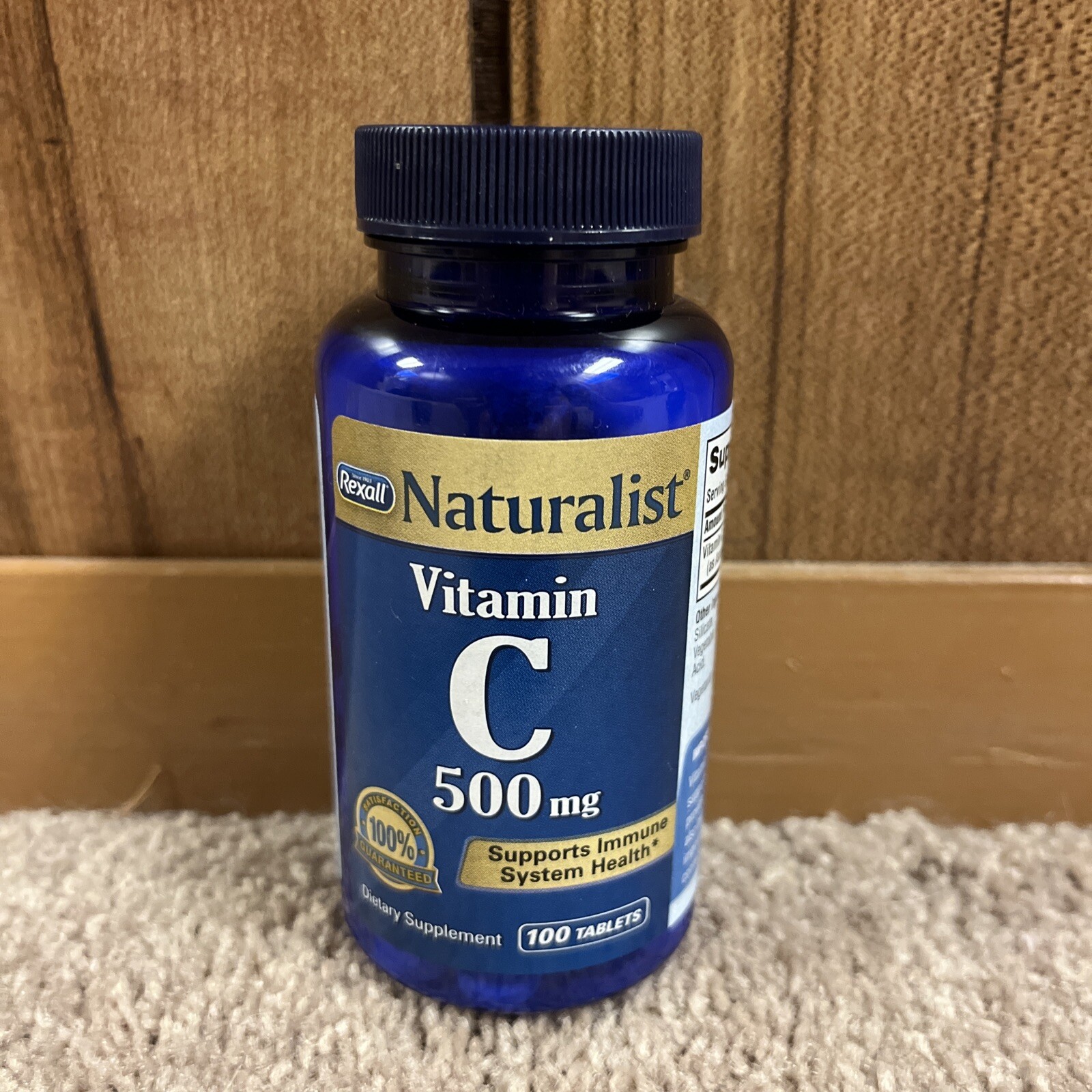 Naturalist Vitamin C 500mg Immune System Supplement 100 tablet Exp: 12/2025