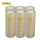 Yens 36 rolls  2 Inch 55yd  Packing Tape Box Carton Clear Sealing