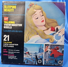 GAF Talking View Master Reels - Walt Disney's Sleeping Beauty - Vintage Used