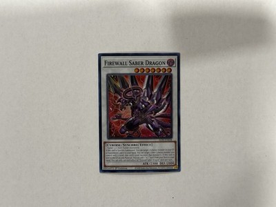 Yugioh Firewall Saber Dragon ALIN-EN038 - Super Rare 1st Edition - In Hand NM