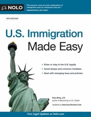U. S. Immigration Made Easy Paperback Ilona Bray