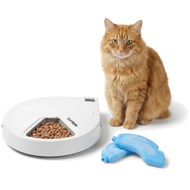 C500 Automatic Pet Feeder for Cats & Small Dogs