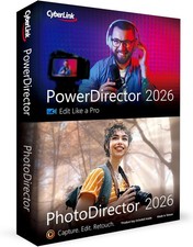 CyberLink PowerDirector PhotoDirector 2026 Windows Download Code Box
