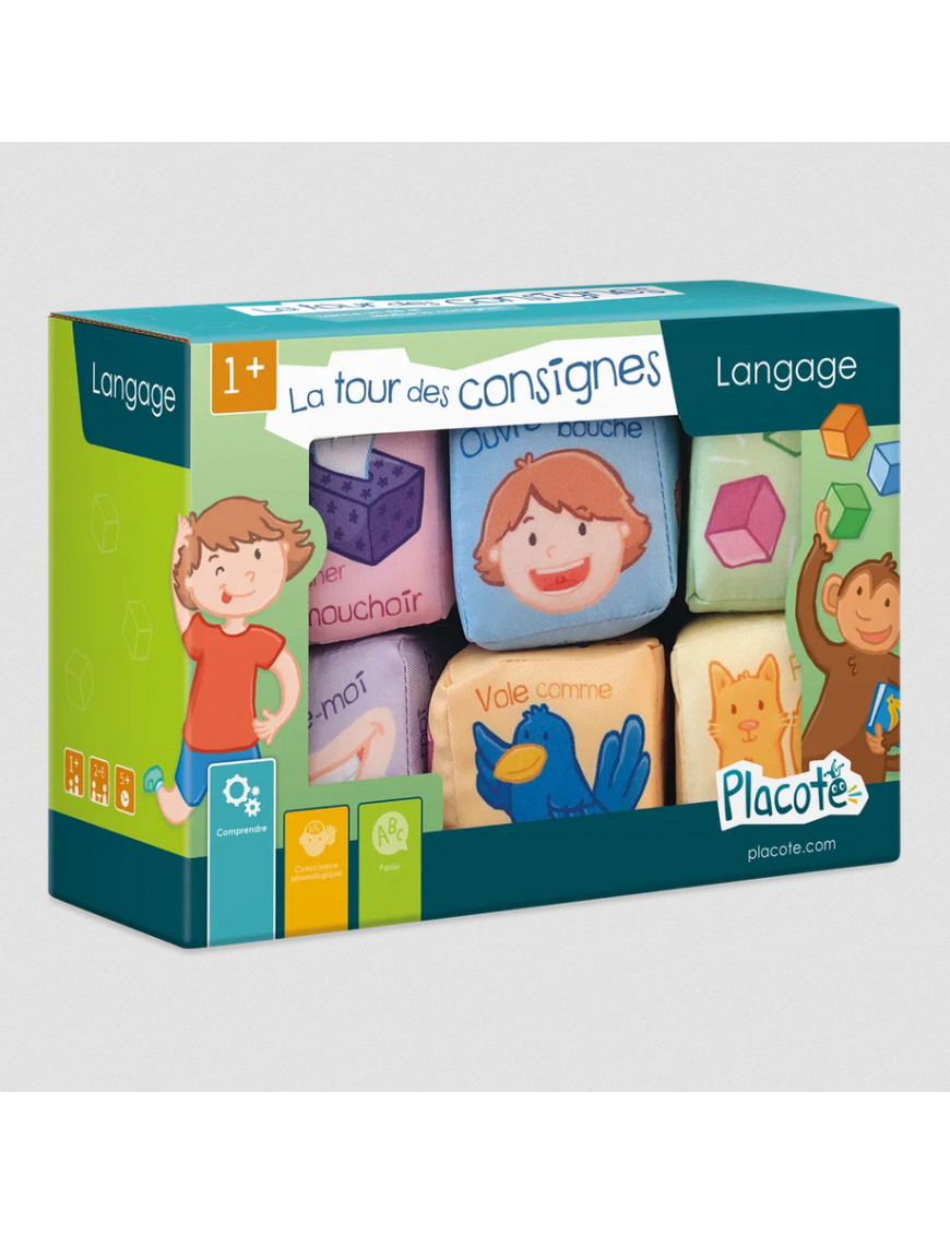 La tour des consignes Placote : Activité éducative pour moments en famille