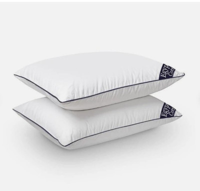 2er Pack Ägyptische Baumwolle Kissen Premium Hotelqualität Atmungsaktiv Mikrofaser Weich