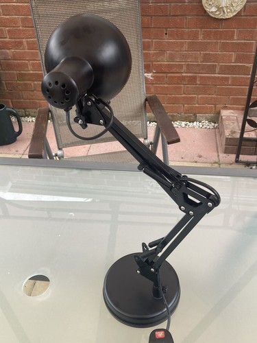 Dunelm Black Angle Poise Desk Table Lamp D2039 LE7 1AD - Picture 6 of 14