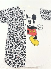 Vintage Disney Mickey Mouse Tshirt Dress Character Cartoon One Size Fits All