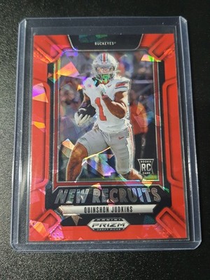 Quinshon Judkins - Prizm Draft Picks 2025 - Browns - New Recruits - Red Ice - RC