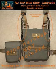 STANDARD Marsupial Bino Harness Specific "LANYARDS" (3 colors)