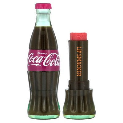 Coca-Cola, Lip Balm, Cherry Coke Bottle, 0.14 oz (4 g)