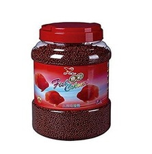 Fish Color Enhancing Red Parrot And Cichlid Fish Feed Food Medium 1088-Gram 
