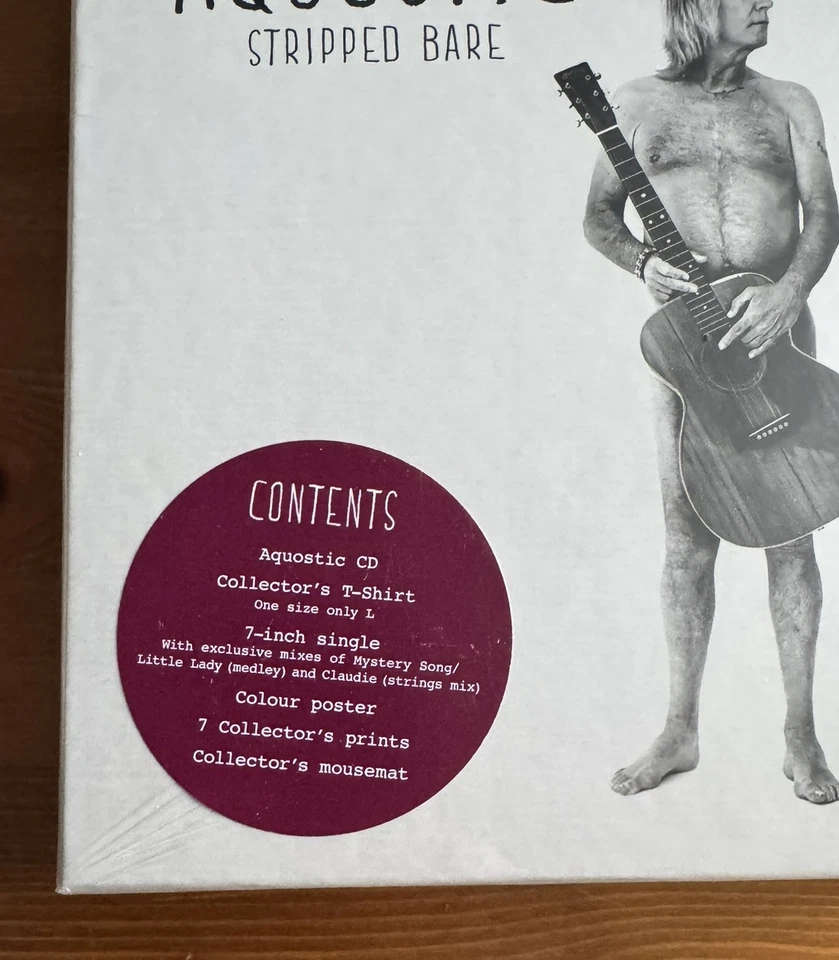 Status Quo - Aquostic (Stripped Bare) - Collector's CD Boxset - New & Sealed - Image 2 of 4