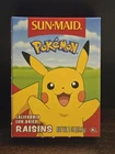 Sun-Maid RASINS POKEMON COLLECTABLE PIKACHU SEALED