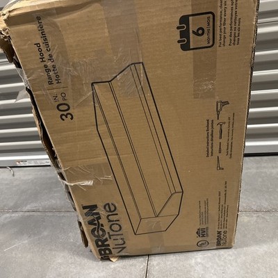 Broan-NuTone RL6200 Series 30-Inch Ductless Under-Cabinet Range Hood,Stainless S