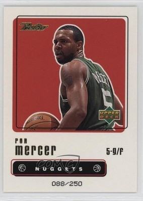 1999-00 Upper Deck Retro Gold 88/250 Ron Mercer #73 1j90