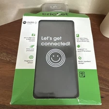 New Cricket Motorola Moto G Power 64GB 4GB 6.5" HD+ Display Prepaid Smart Phone