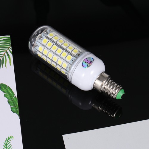 E14 AC 220-240V 10W 1020 lm SMD 5050 69 LEDs 6000 K Bombilla Maíz (Blanco) - Imagen 6 de 12