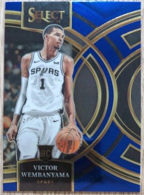 2023-24 Panini Select - Premier Level Victor Wembanyama #121 Blue (RC)