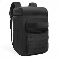 36 Can Insulated Cooler Backpack Leak Proof Waterproof For Camping Hiking