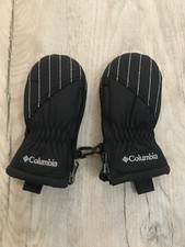 Columbia Mittens, Black White- Baby One size