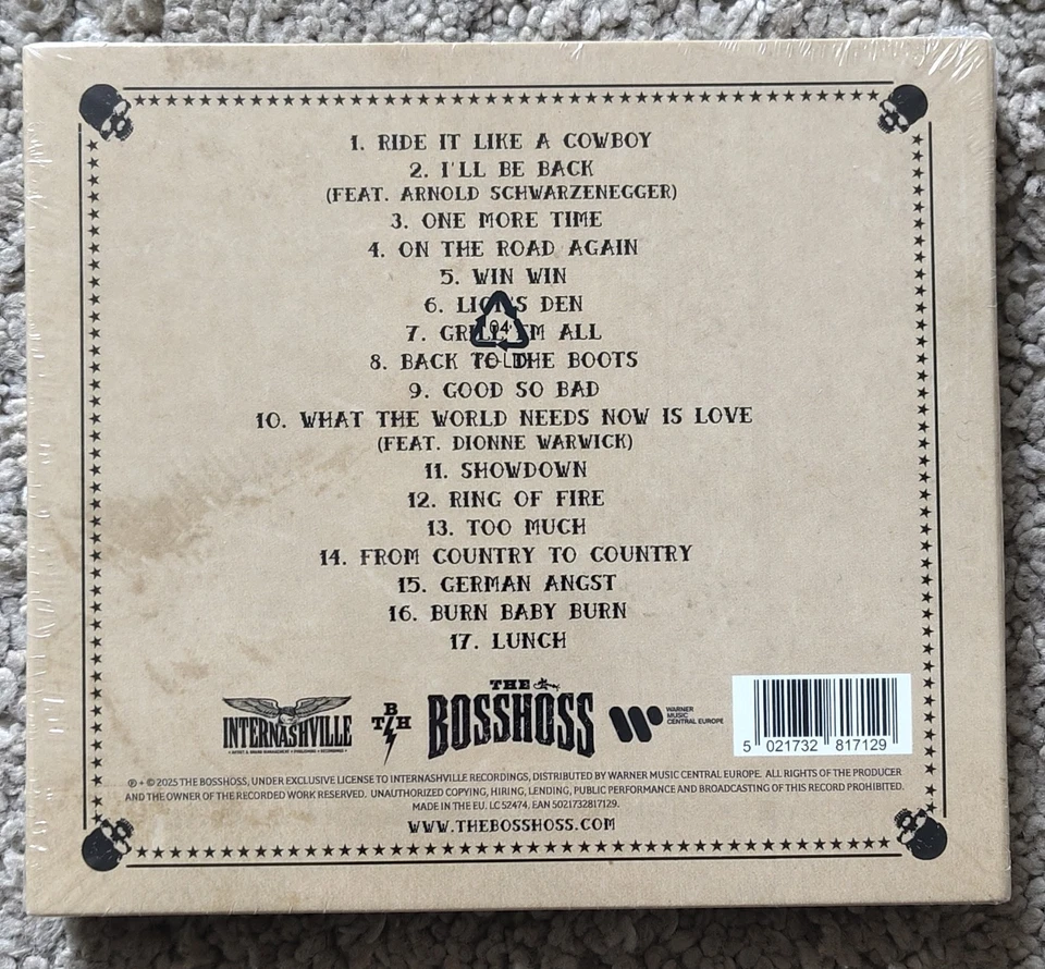 The Bosshoss - Back to the Boots (2025) CD - Bild 2 von 2