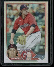 2023 Topps #223 Eli Morgan Rainbow Foil