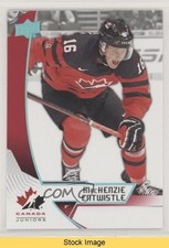 2019 Upper Deck Team Canada Juniors Blue MacKenzie Entwistle #25 READ 9jn