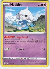 Meditite 072/195 Common Silver Tempest Pokemon NM