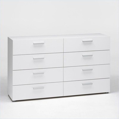 white christmas dresses American of Martinsville Harlequin 9-Drawer Dresser – New World Furniture  And Restoration main image 1