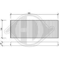 DCI0117 Filter, Innenraumluft FüR Renault Espace IV (JK0/1_)